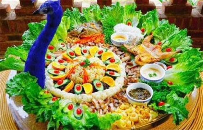 西雙版納傣式味蕾旅行 令人垂涎的孔雀宴，絕對是宴請的招牌“王者”