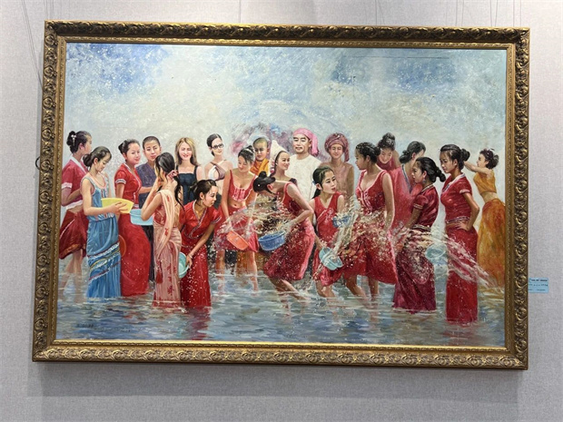 云南旅游,云南旅行社,云南團(tuán)建公司,云南策劃公司,云南會(huì)議執(zhí)行,西雙版納旅游,西雙版納旅行社,西雙版納團(tuán)建公司,西雙版納策劃執(zhí)行：在畫布上，看見心中的家鄉(xiāng)——“西雙版納·我的家”王劍坤油畫作品展開幕